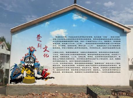 潼关如何进行墙体彩绘制作