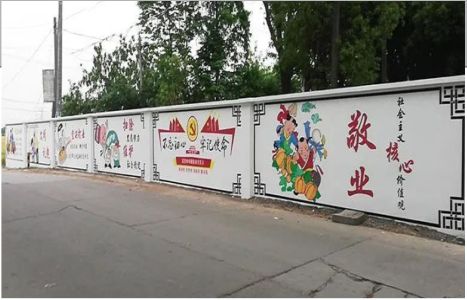 潼关手绘墙画在现实中主要有哪些应用？