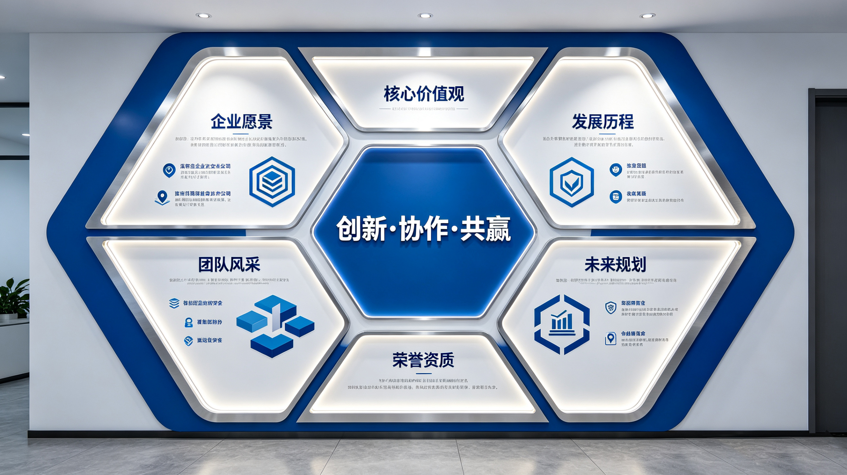潼关企业文化墙六边形避坑指南（新手常犯5个错误）